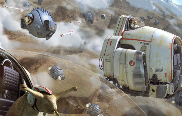 Инопланетяне на самолетах