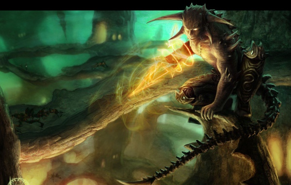 Демон на дереве