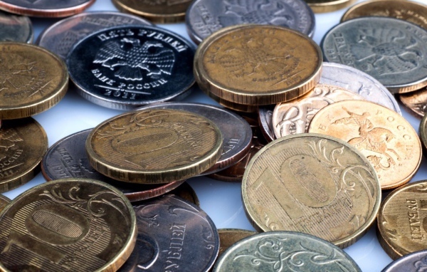 Много русских монет