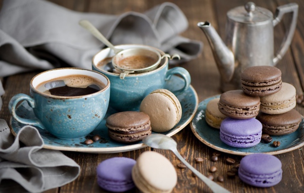 Кофе с печеньем