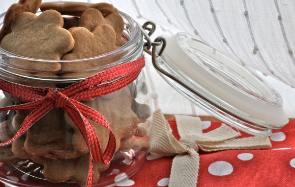 Банка домашнего печенья