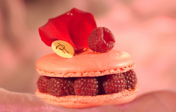 Печенье с малиной