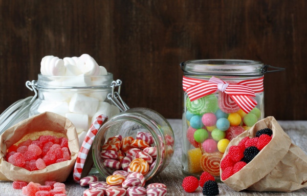 Разные конфеты