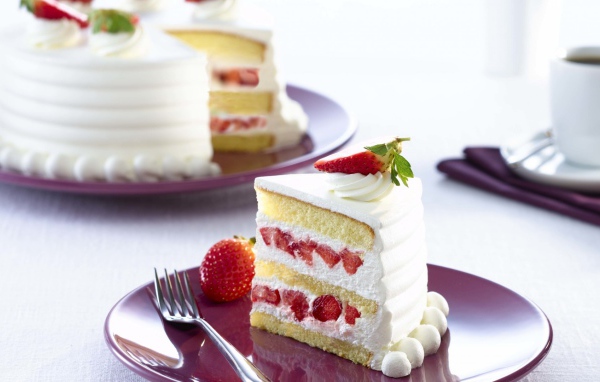 Клубничный торт