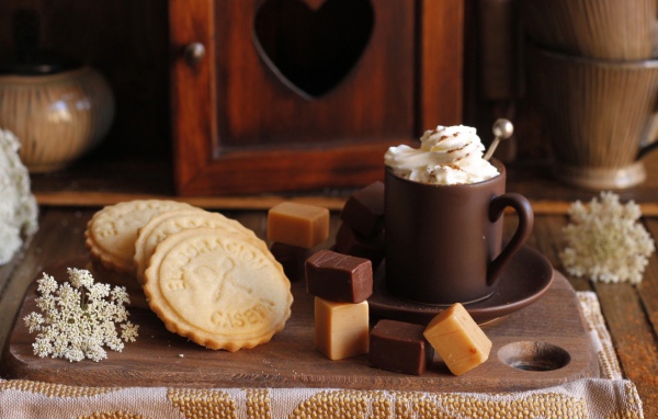 Кофе со сливками