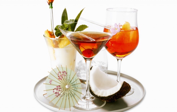 Тропические коктейли