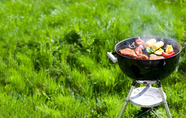 Барбекю гриль на природе