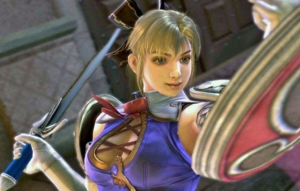 Боевая девушка из игры