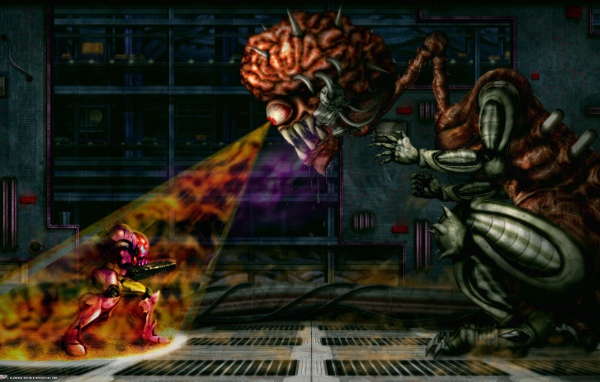 Монстр с острыми зубами