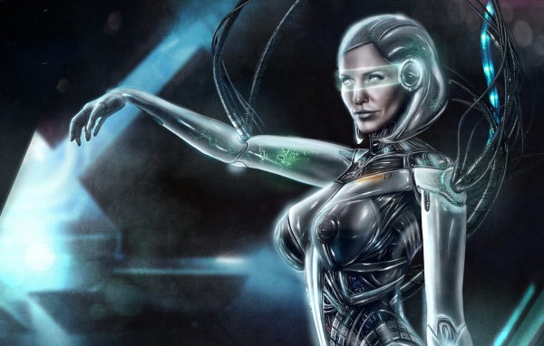 Робот с проводами