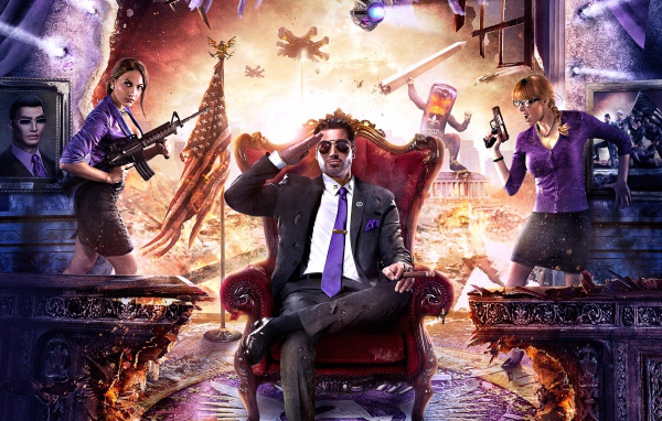 Игра Saints row iv artwork