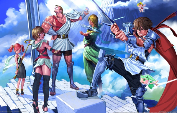 Супер герой из видео игры