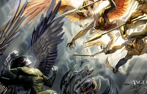 Битва белых и черных ангелов