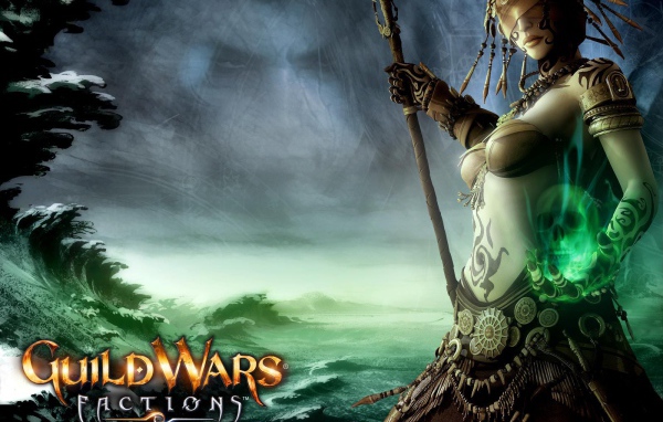 Девушка с зеленым черепом