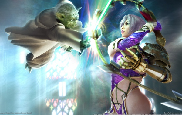 Видео игра Ivy Valentine Soul Calibur Yoda