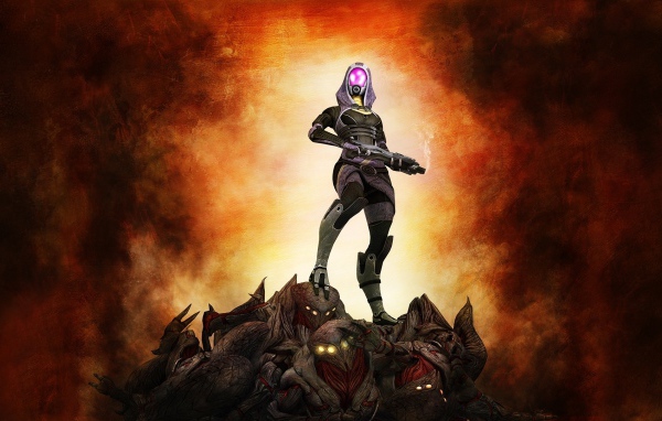 Тали из игры Масс эффект 3