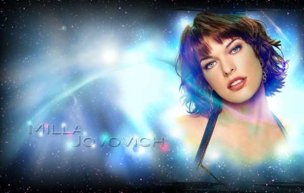 Красивая Милла Йовович