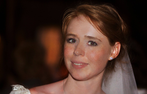 Невеста с веснушками