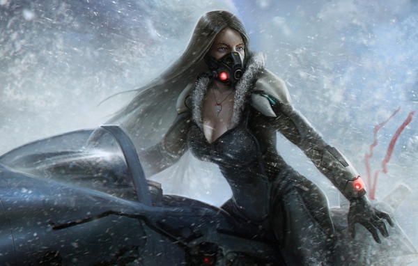 Снежная девушка с затерянной планеты