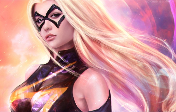 Девушка из комиксов