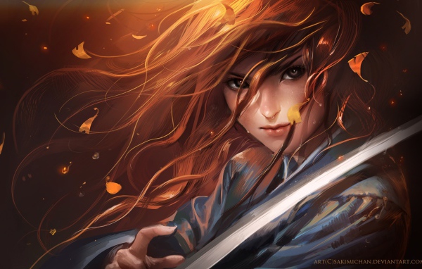 Девушка самурай