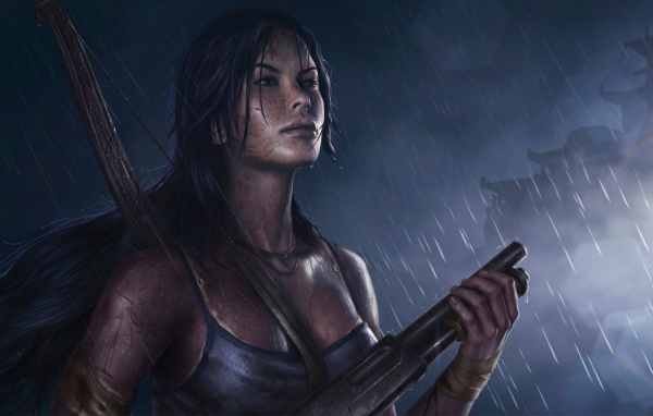 Томб Райдер искусство возрождения