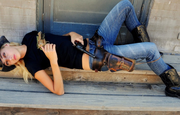 Девушка ковбой