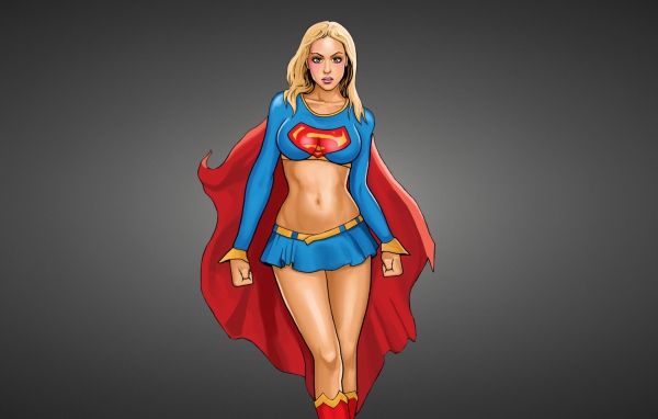 Супер девушка