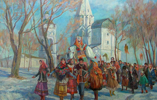 Проводы зимы на Масленицу