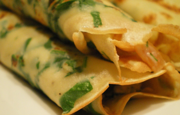 Блины с мясом на Масленицу