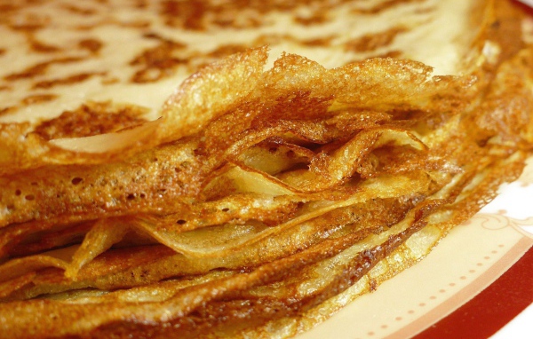 Румяные блины на Масленицу