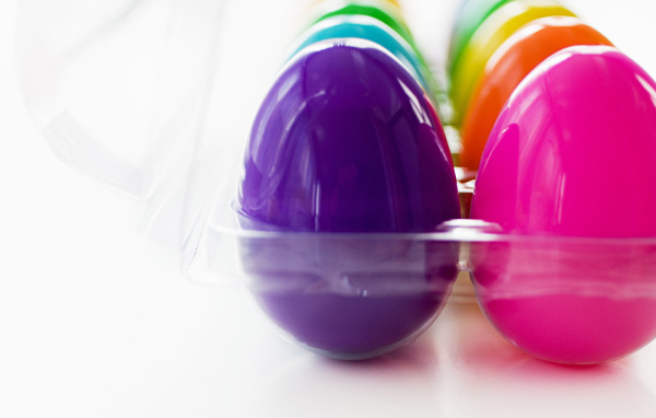 Лоток яиц на Пасху