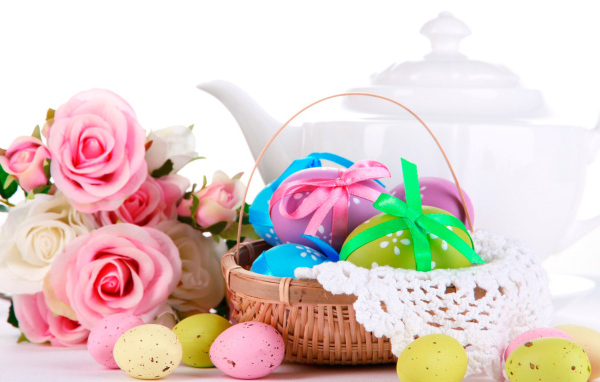 Чаепитие на Пасху