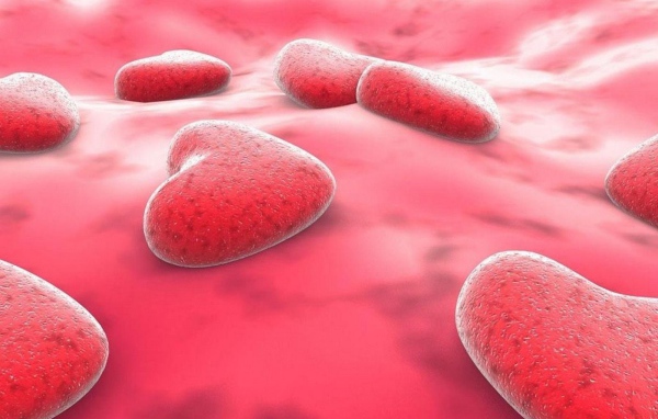 Сердца на розовом фоне на День Святого Валентина 14 февраля