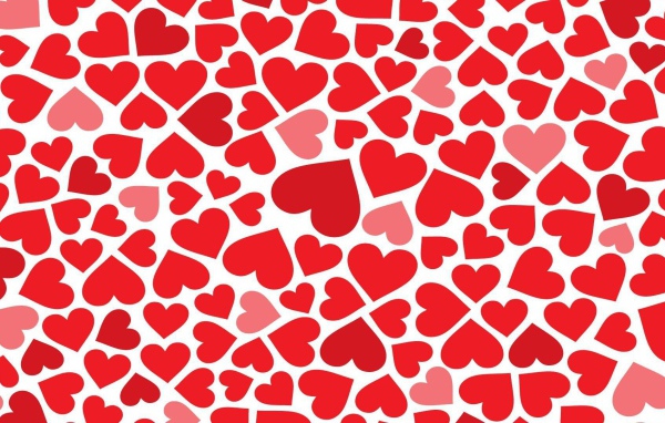 Сердечки на День Святого Валентина