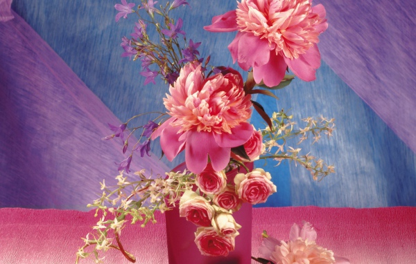 Розовая фантазия к дню Валентина