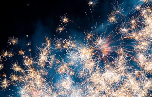 Звездочки феерверка