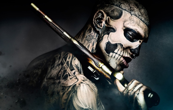 Человек зомби Рик Жене