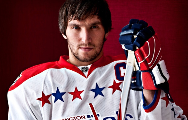 Русский спортсмен Александр Овечкин