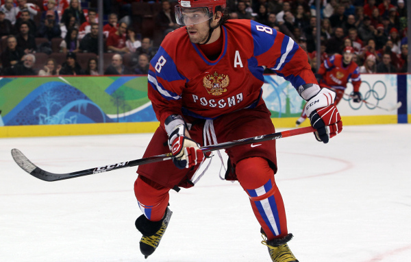 Знаменитый русский спортсмен Александр Овечкин