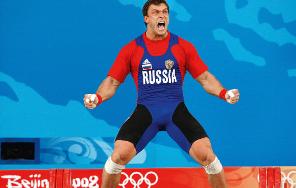 Русский спортсмен Дмитрий Клоков