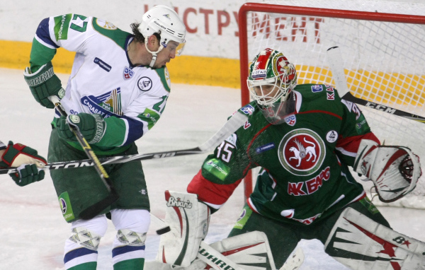 Русский спортсмен Николай Жердев