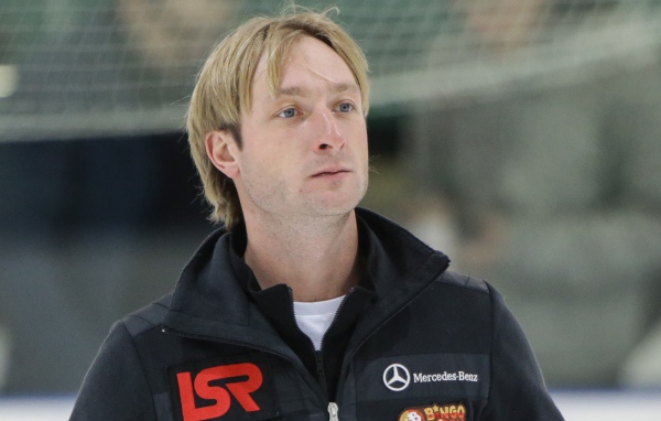 Евгений Плющенко на льду