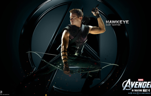 Известный актер Джереми Реннер из фильма Мстители