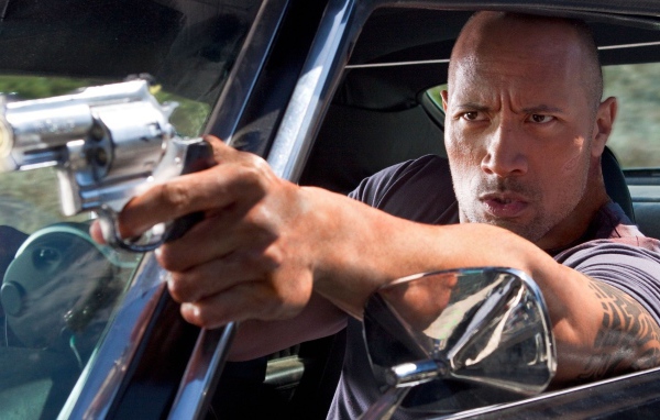 Известный кинозвезда Дуэйн Джонсон