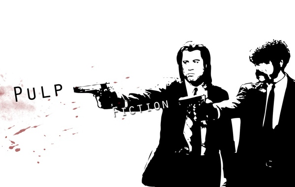 Джон Траволта в фильме Криминальное чтиво