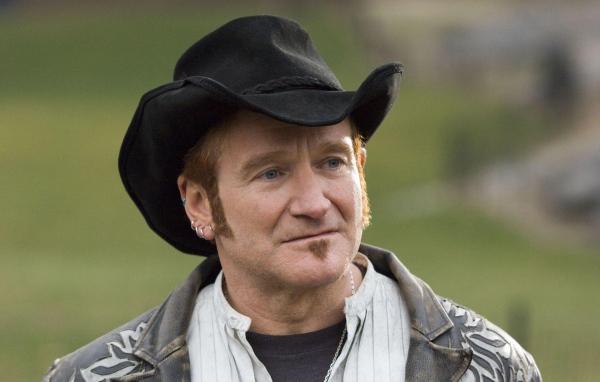 Робин Уильямс в шляпе