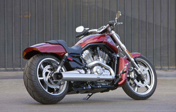 Красивый мотоцикл Harley-Davidson V-Rod Muscle