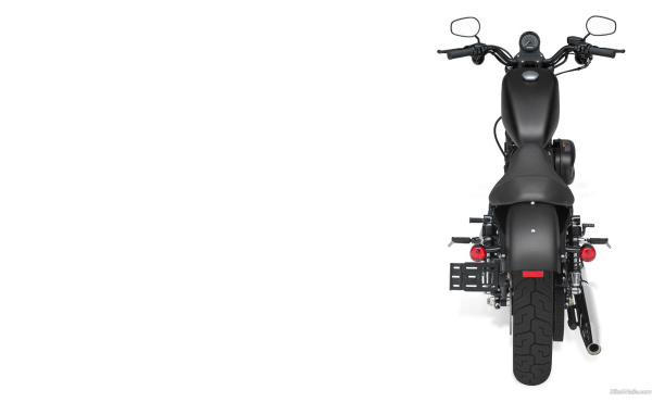 Красивый мотоцикл Harley-Davidson XL 883N Sportster Iron