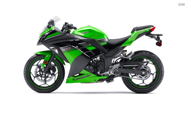 Красивый мотоцикл Kawasaki Ninja 300
